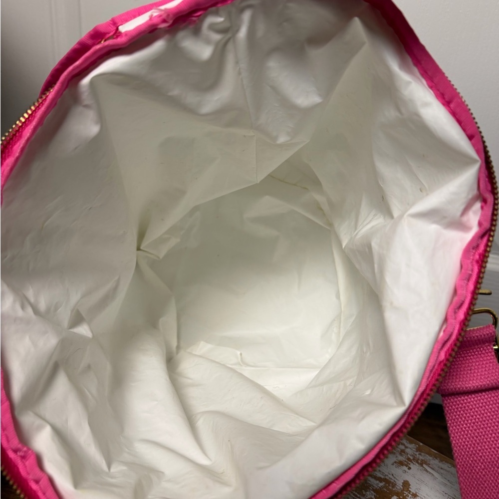 Lilly Pulitzer blues, pinks and greens beach, picnic or pool cooler bag - Picture 6 of 6